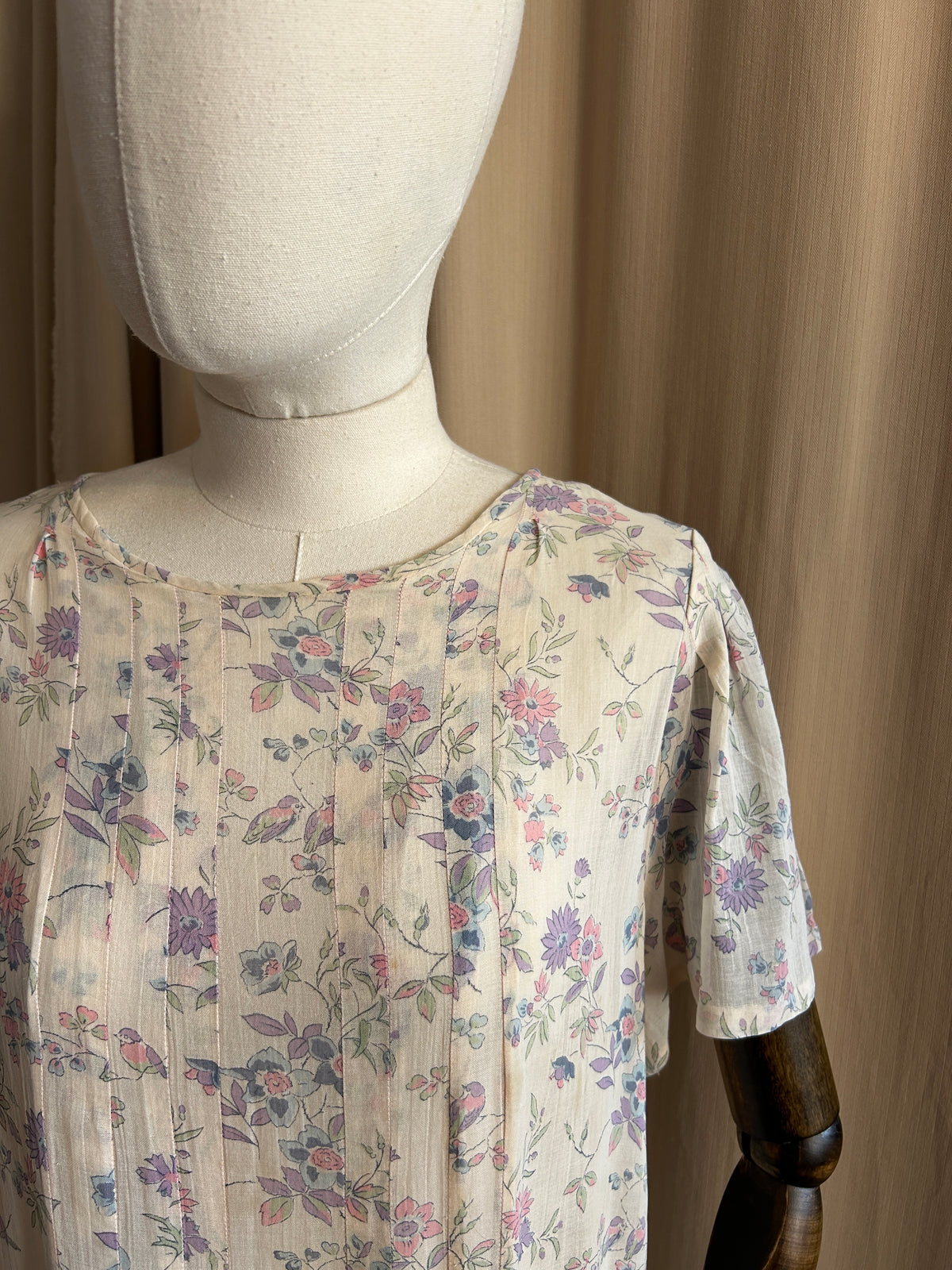 Antique Floral Dress