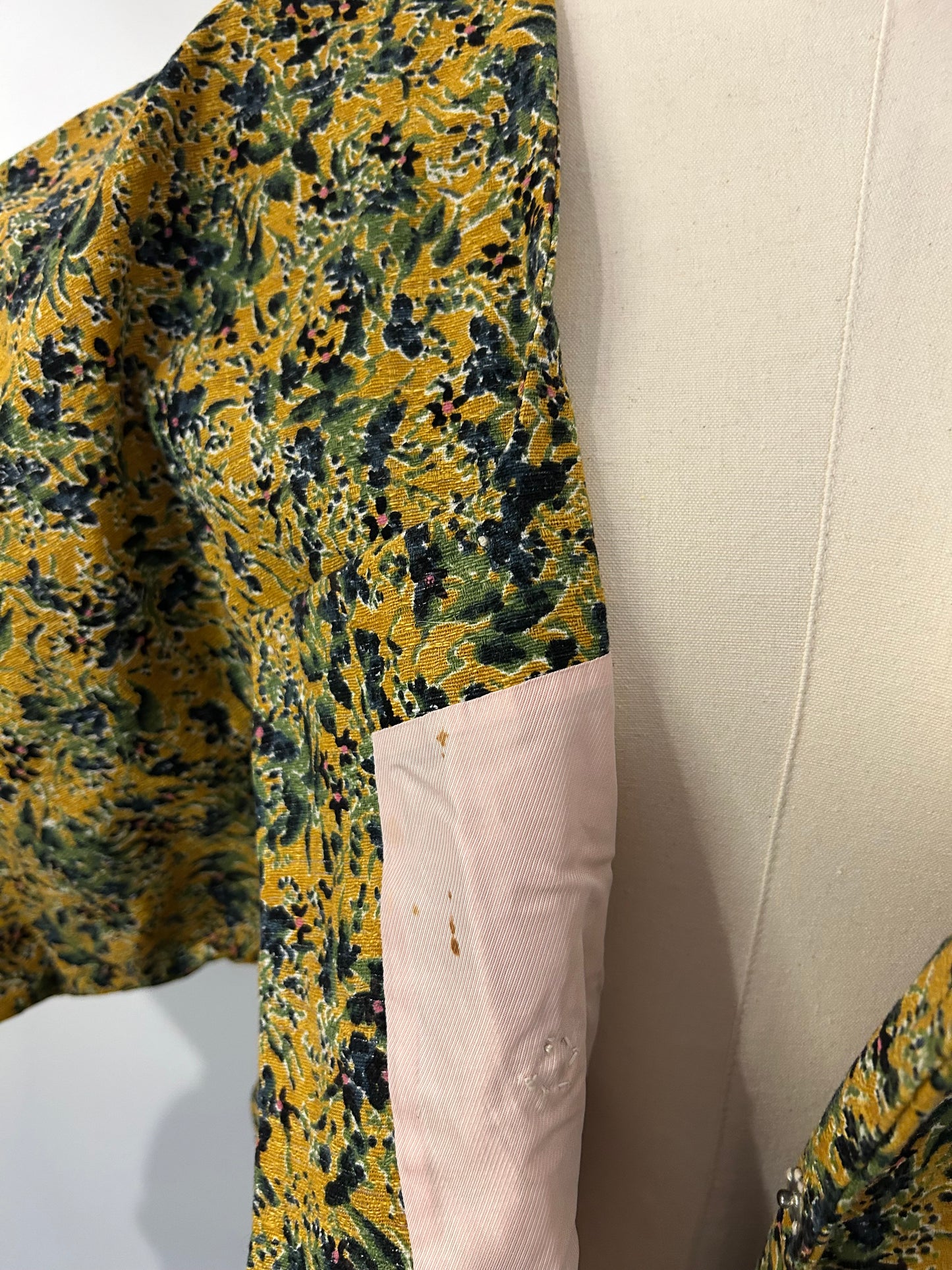 Yellow Floral Haori