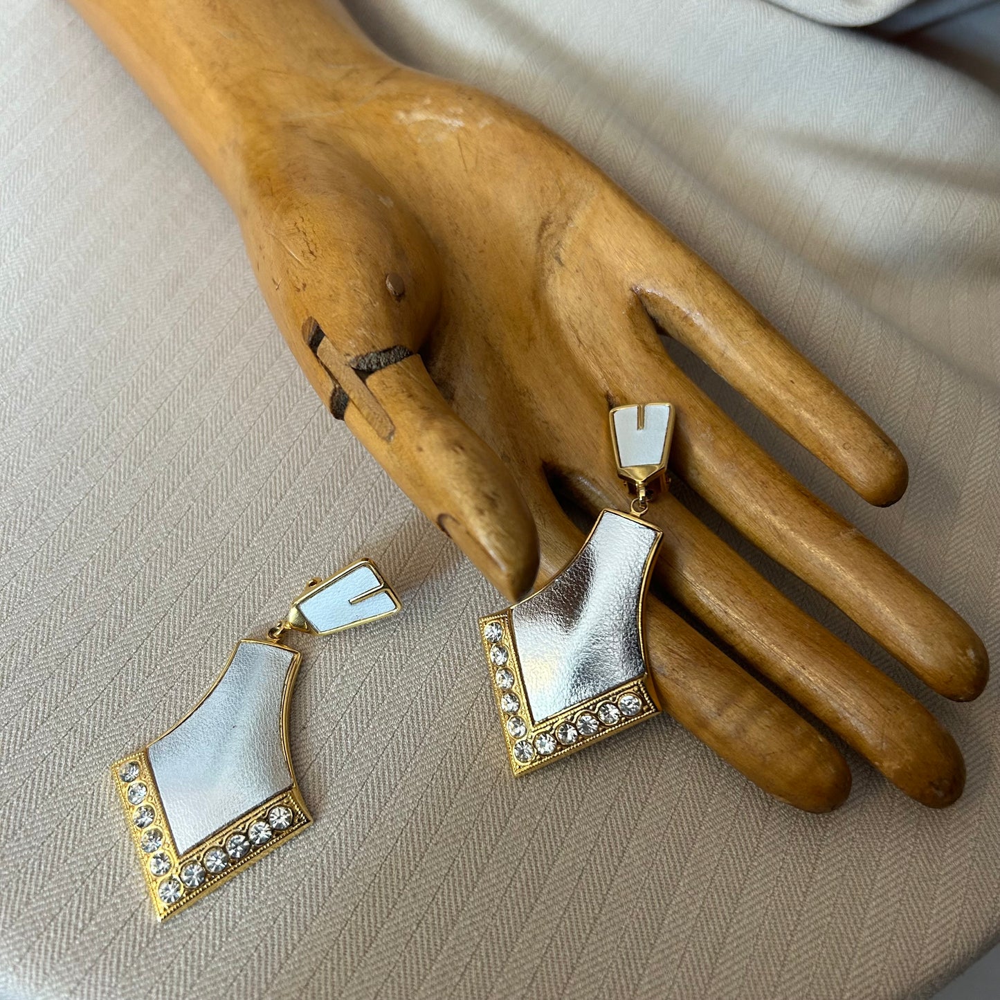 Silver Door Knocker Clip On