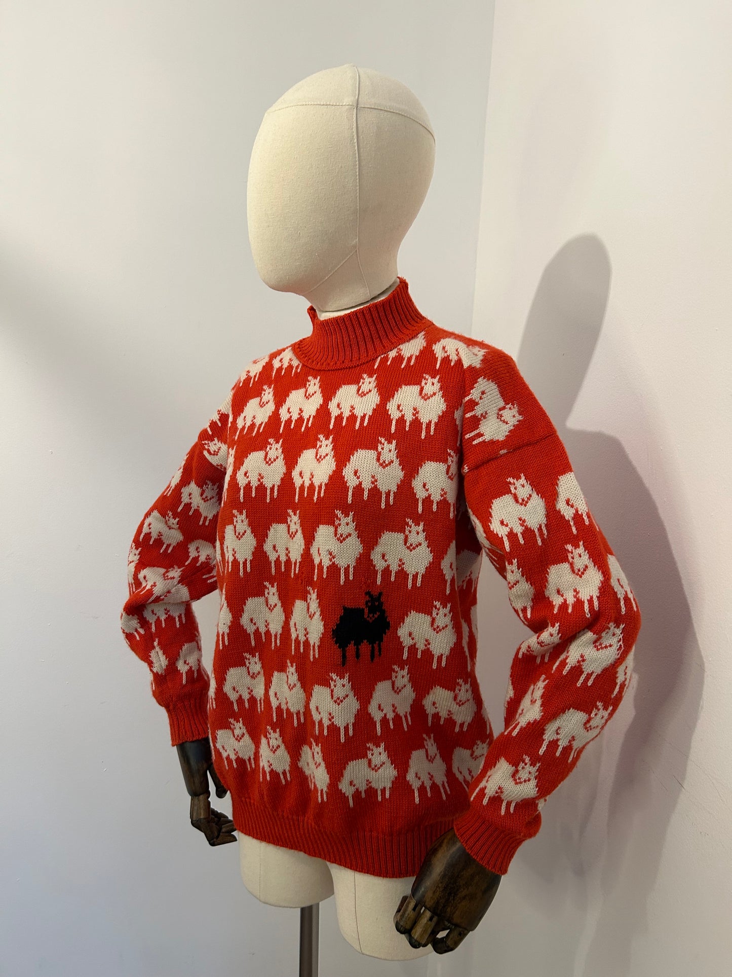 Lady Diana's Black Sheep Jumper