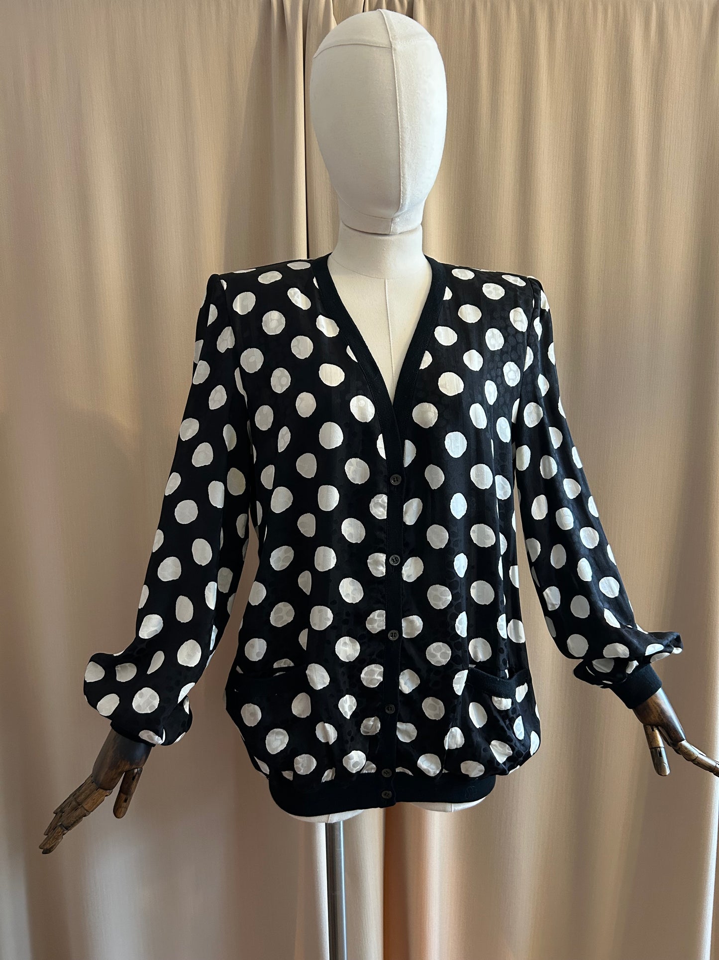 Valentino Silk Cardigan