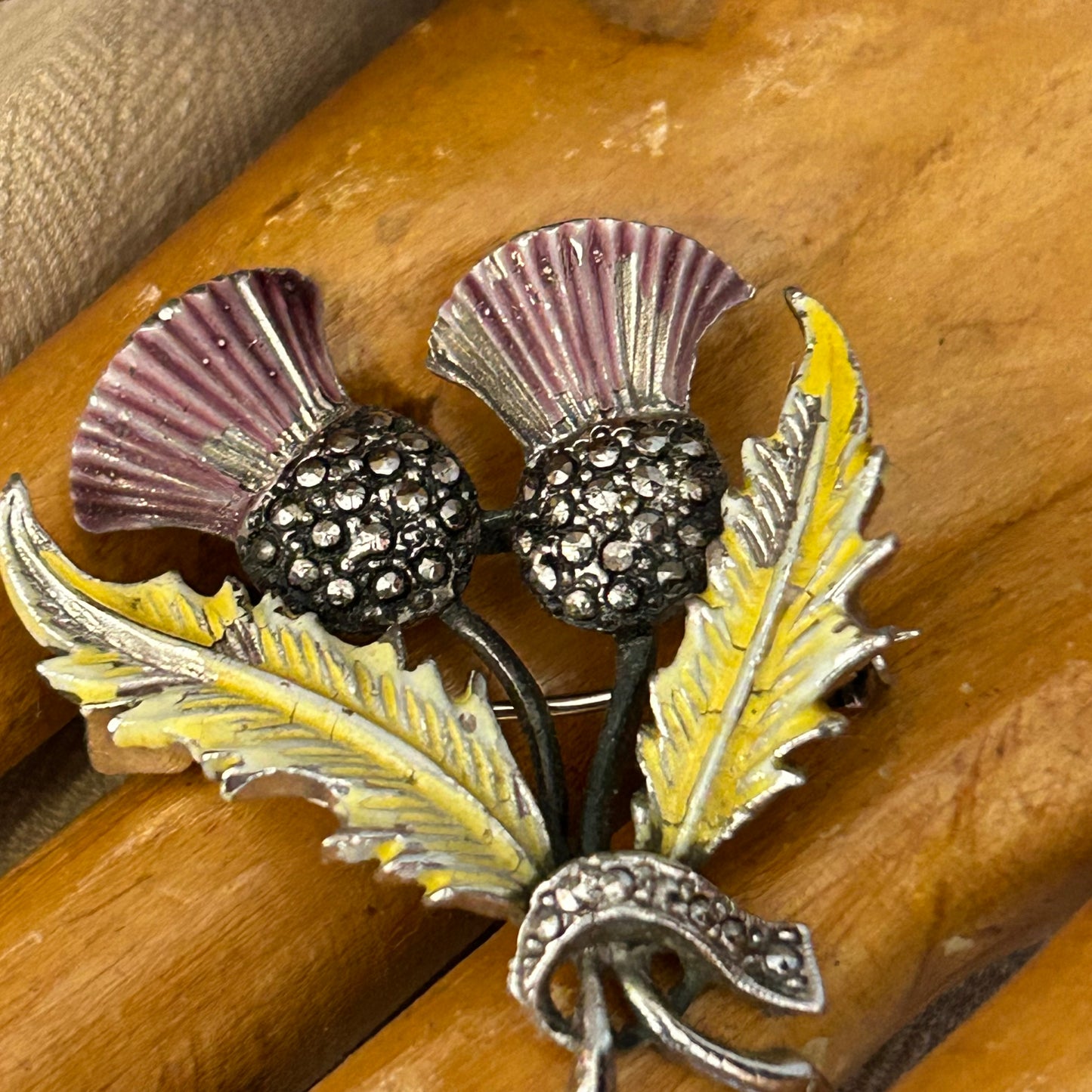 Thistle Brooch