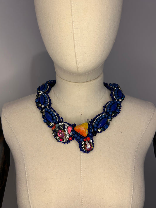 Statement Beaded Necklace