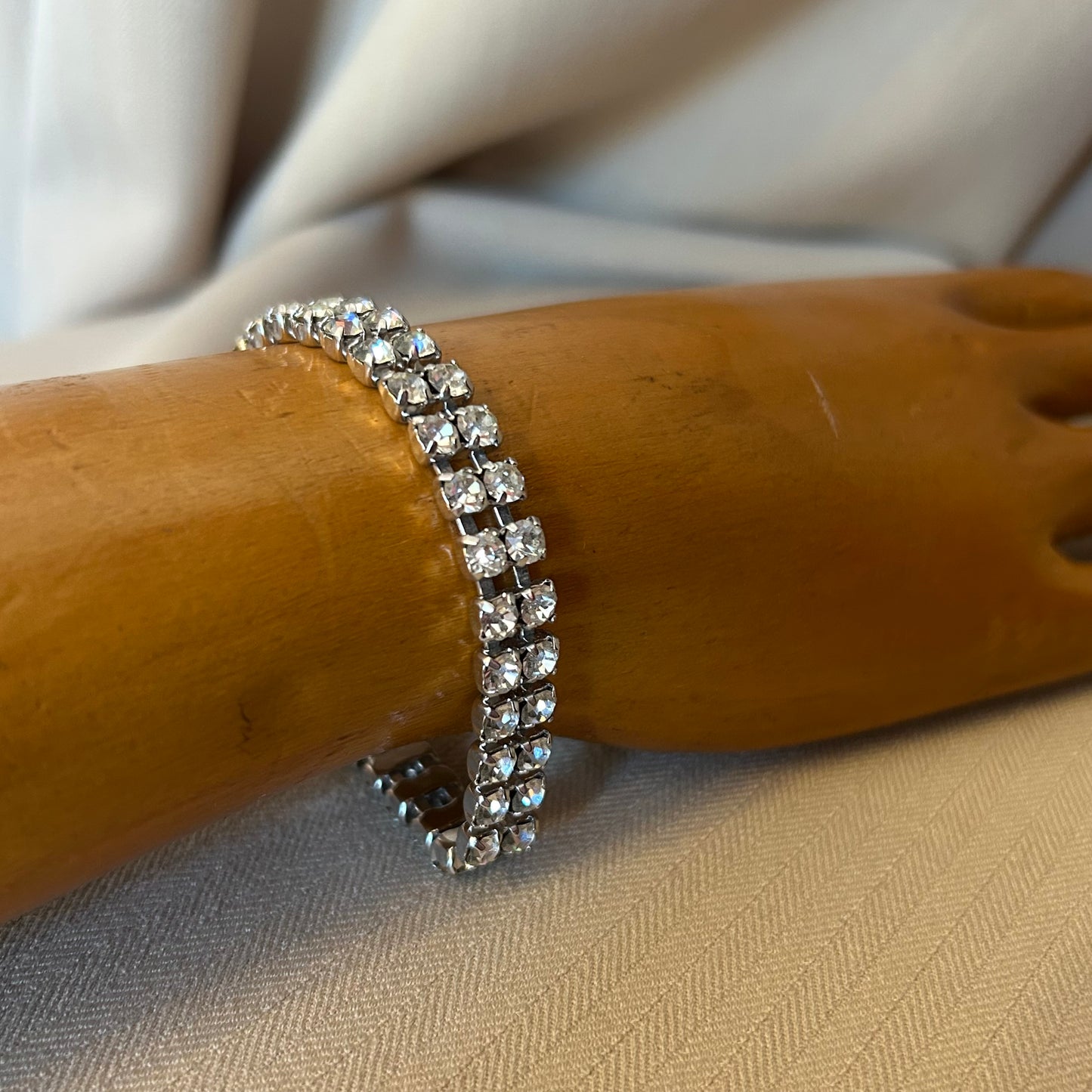 Simple Rhinestone Bracelet
