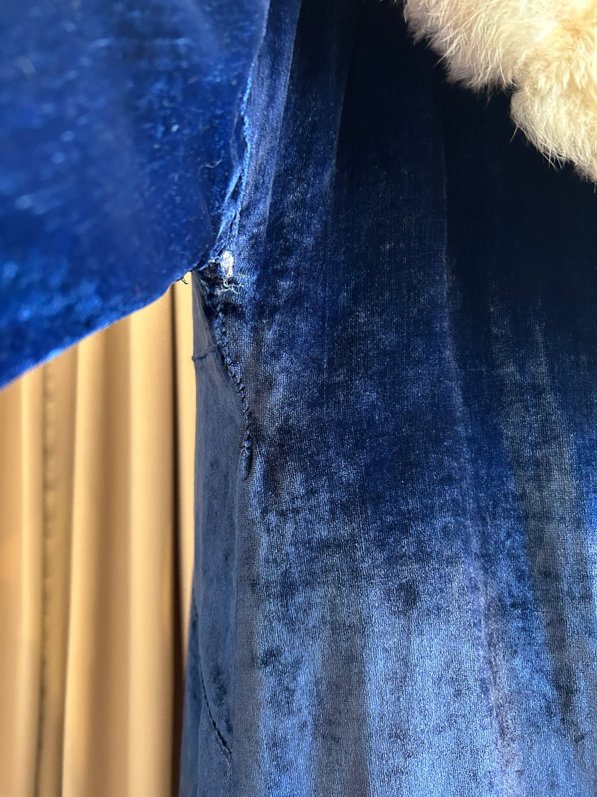 20s Velvet Opera Coat