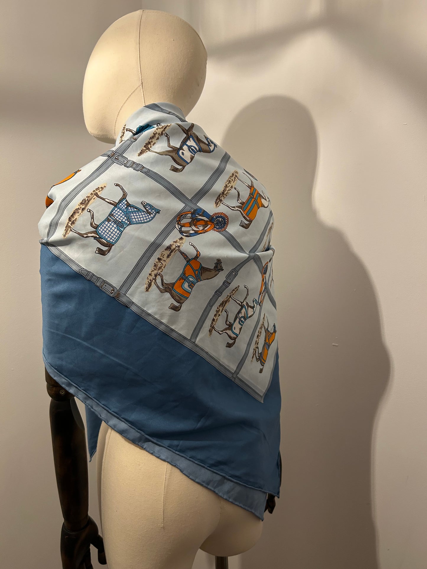 Hermes Large Silk Scarf