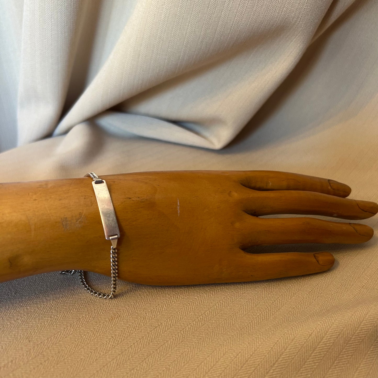 Sterling Silver ID Bracelet