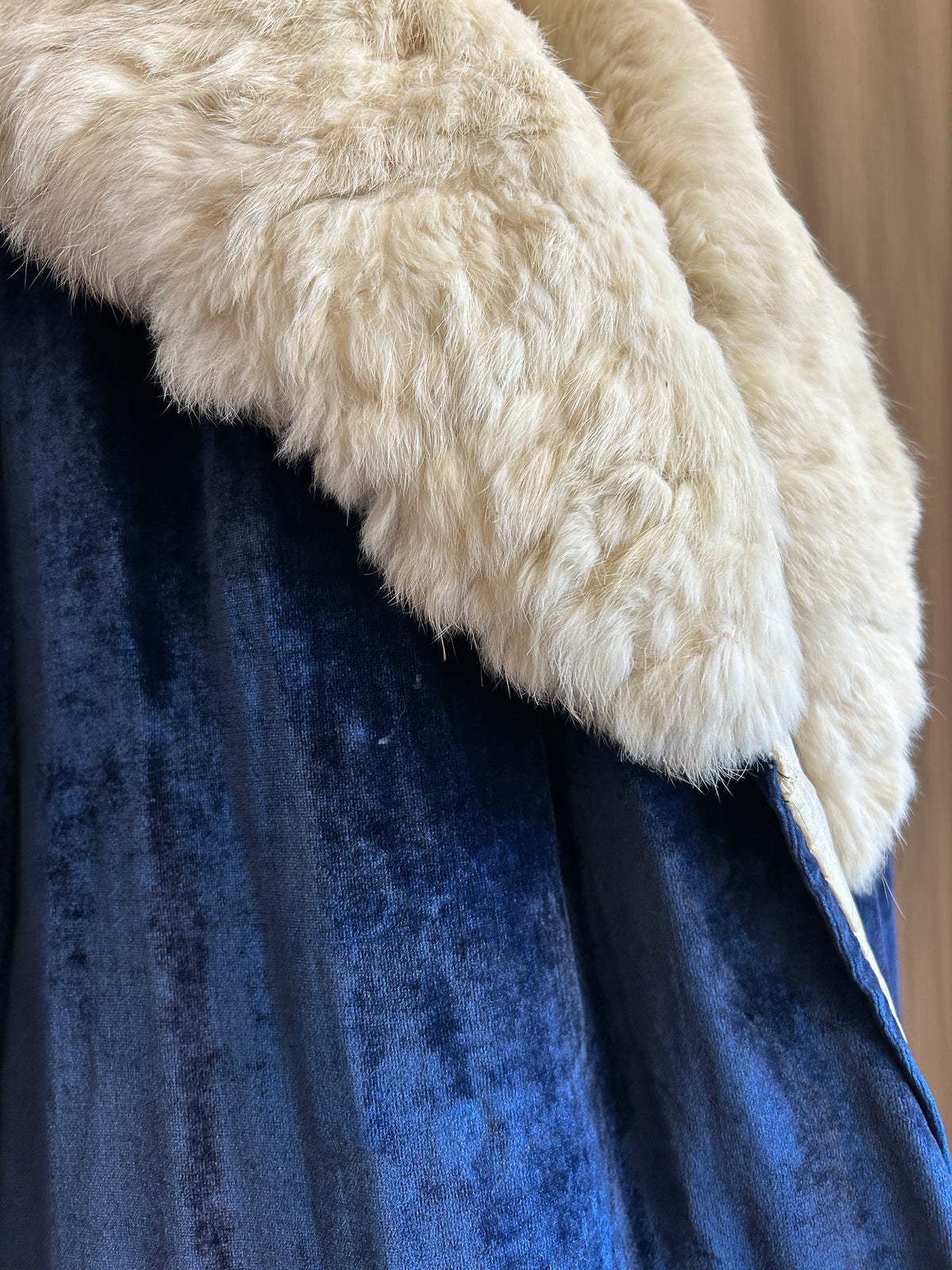 20s Velvet Opera Coat