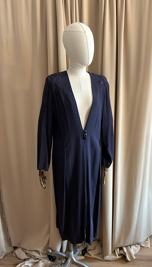 Midnight Crepe Jacket