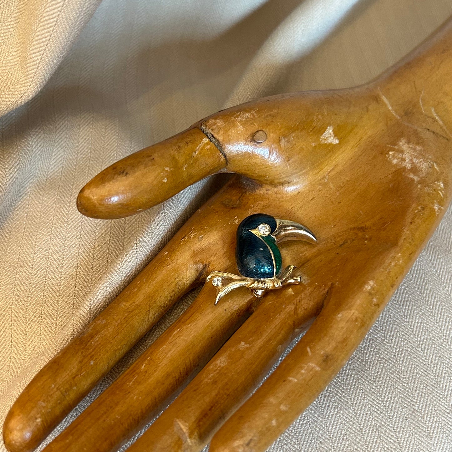 Toucan Brooch