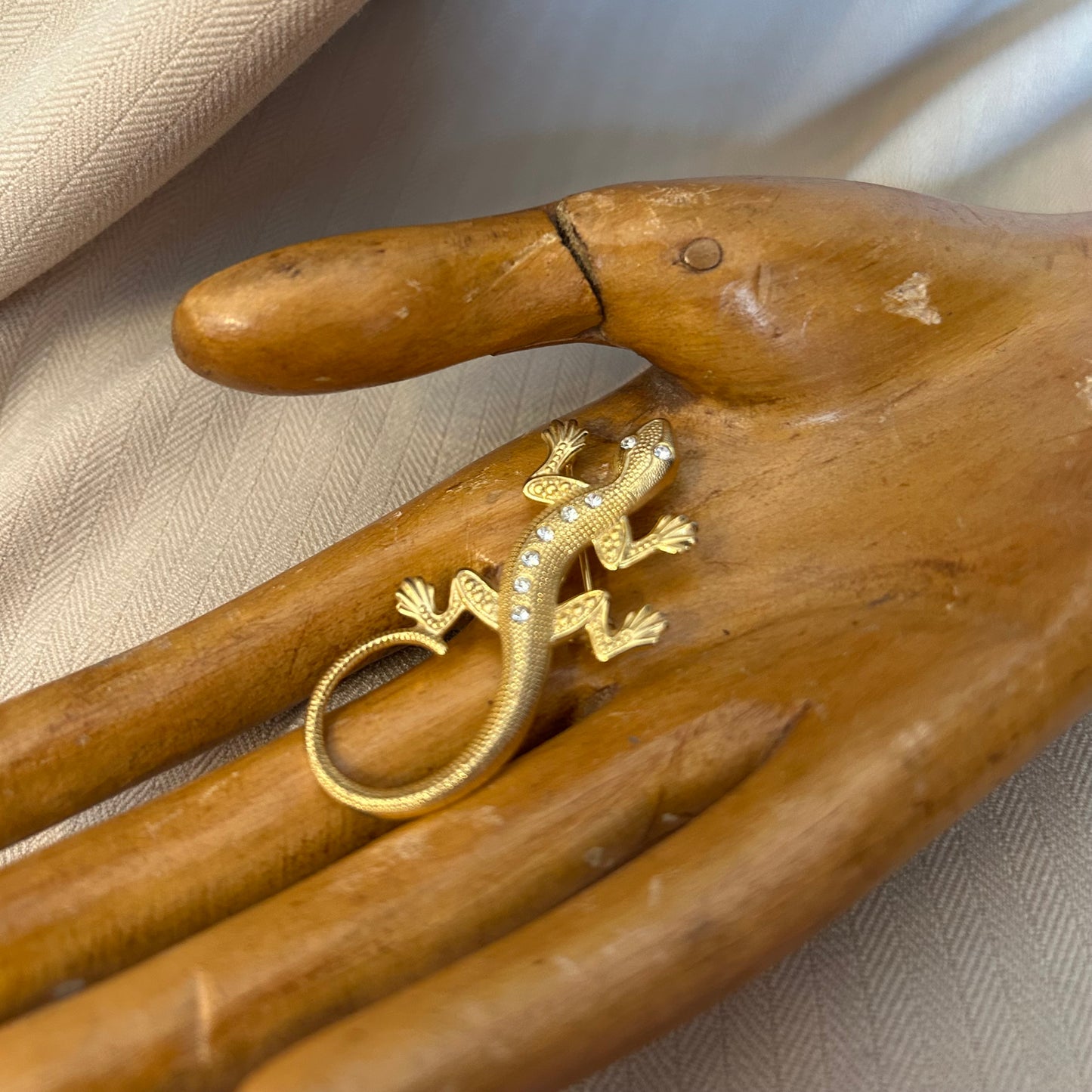 Lizard Brooch