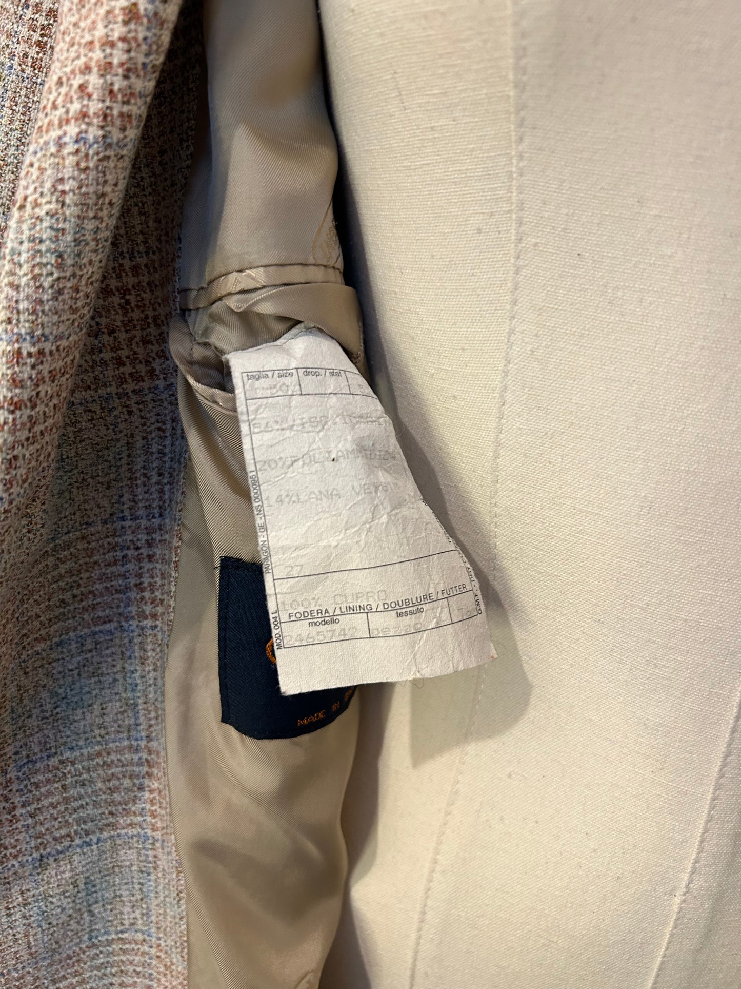 Missoni Beige Check Blazer