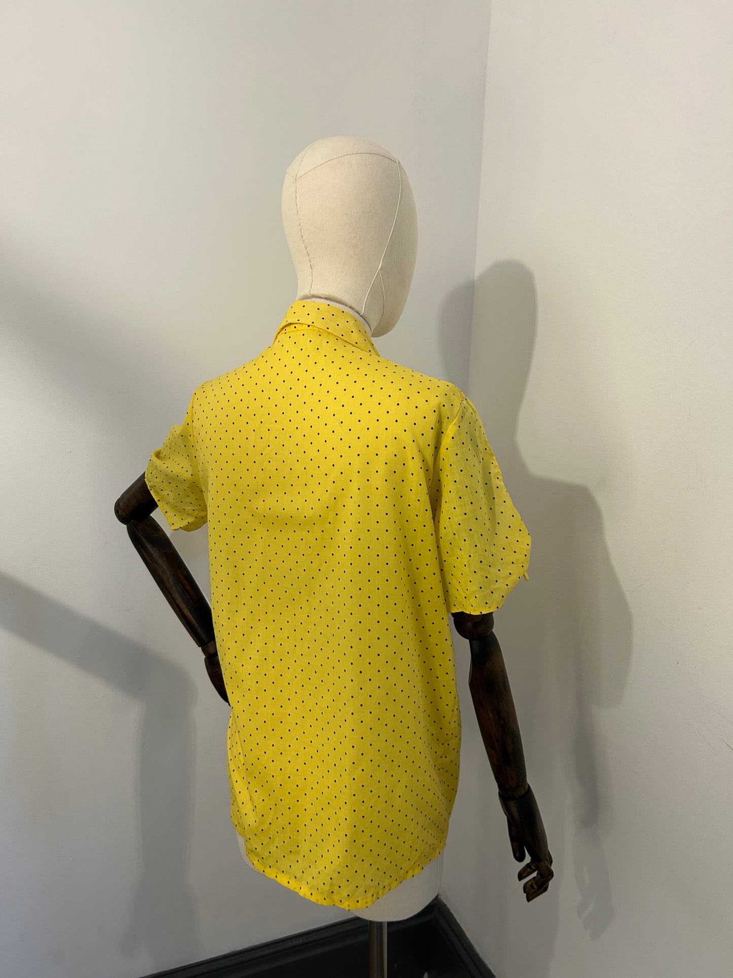 Yellow Polka Dot Blouse