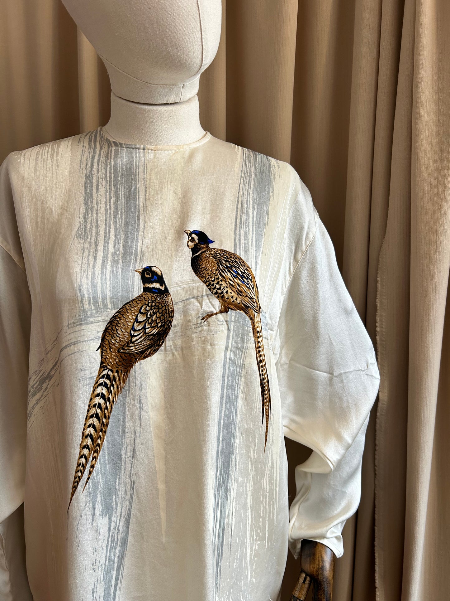 Silk Pheasant Blouse