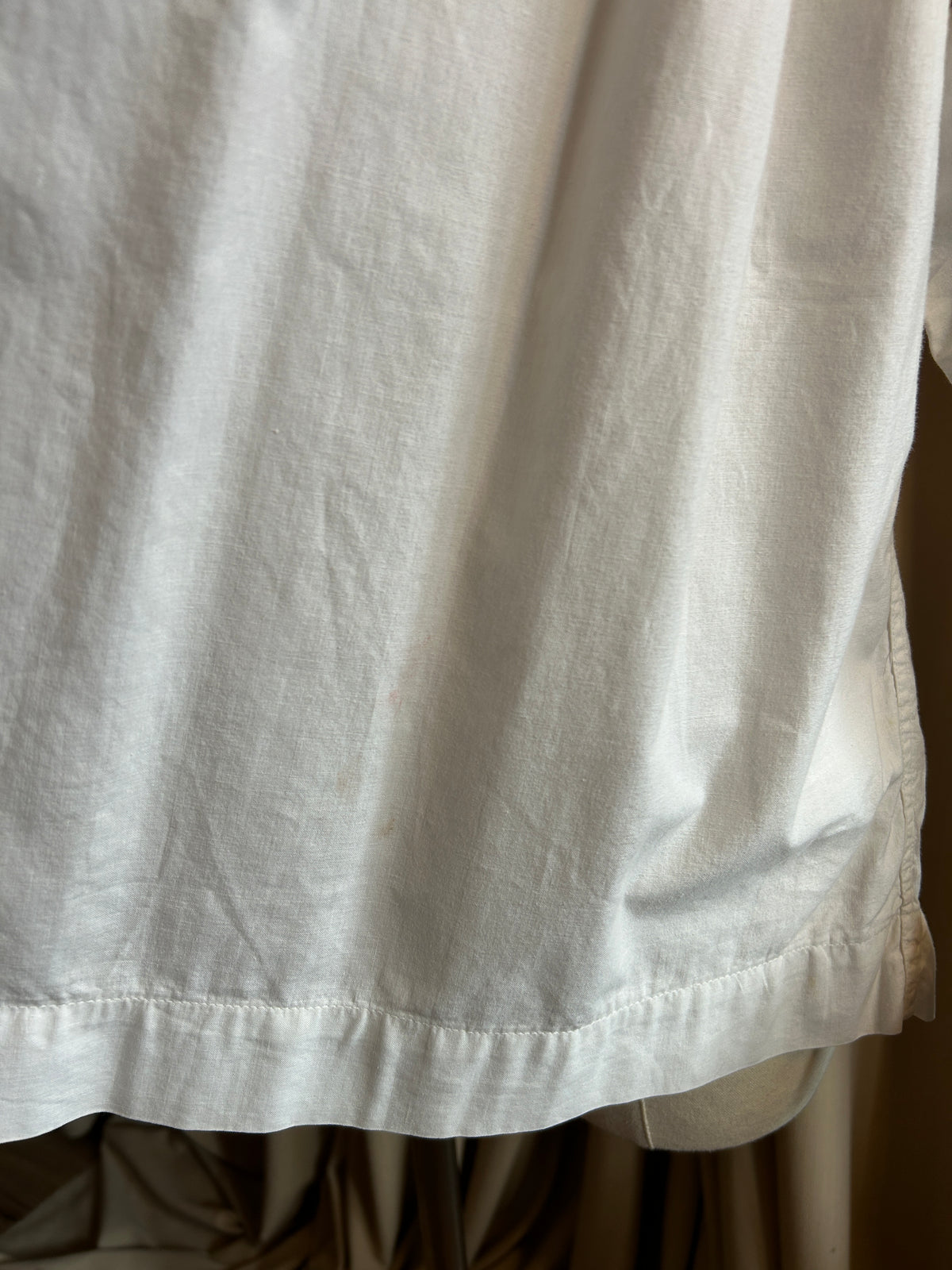 Irish White Cotton Blouse