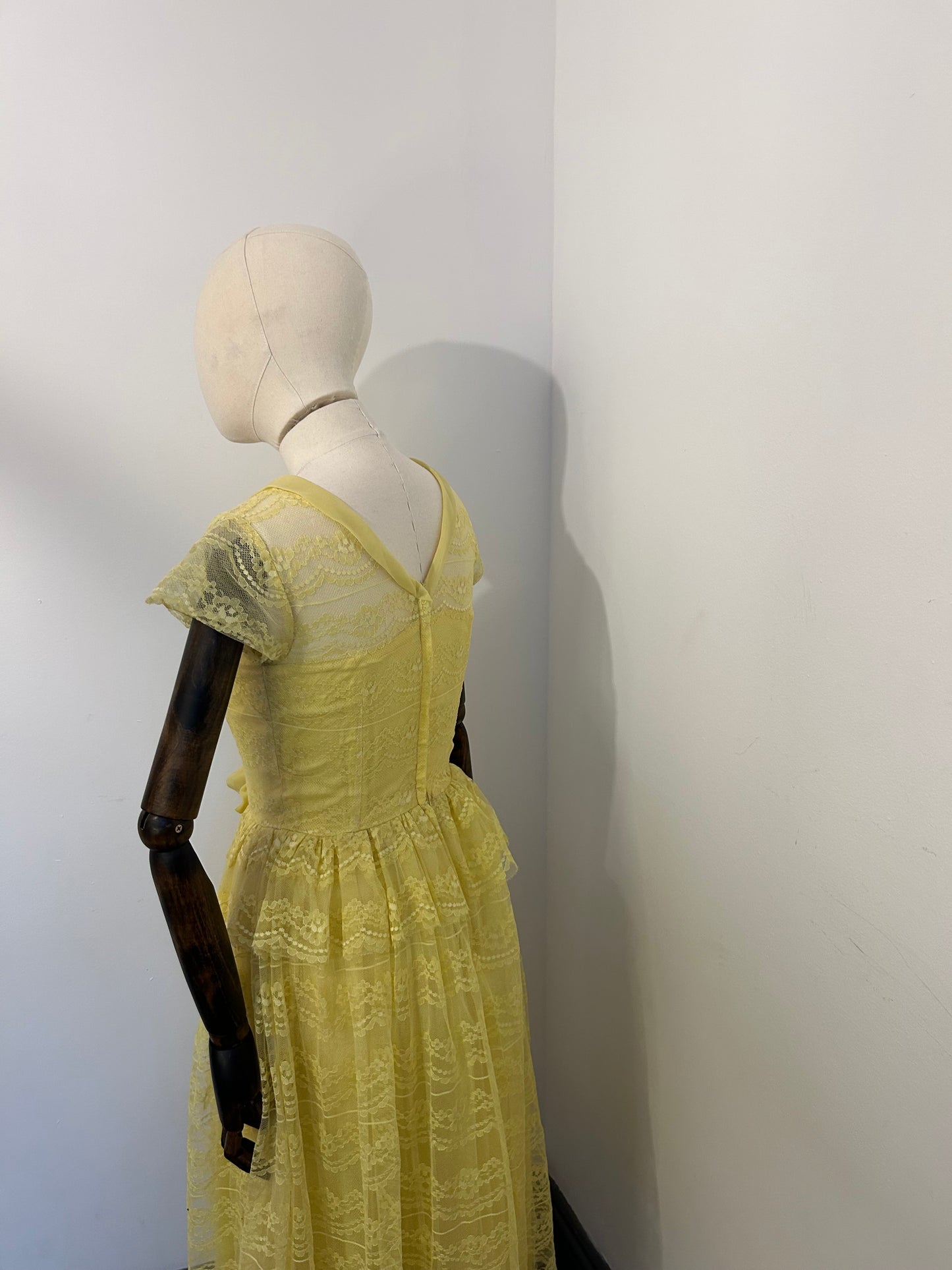Yellow Lace Dress
