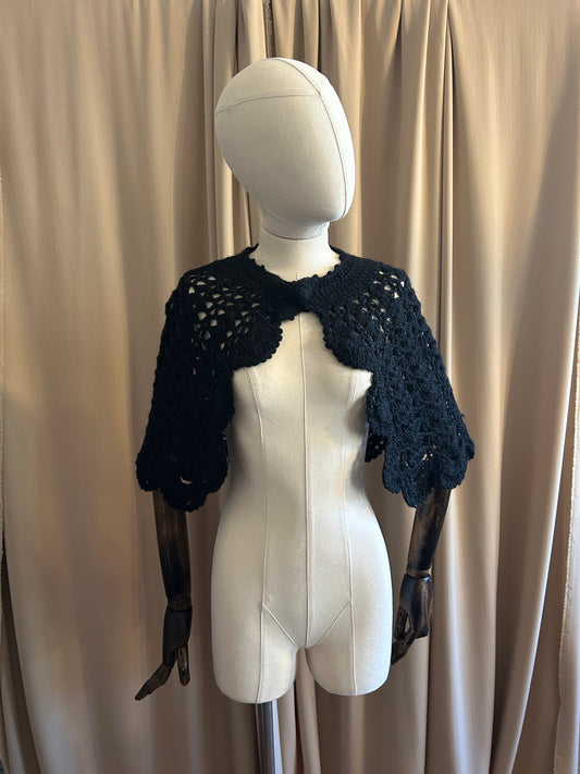 Hand Knit Shoulder Cape
