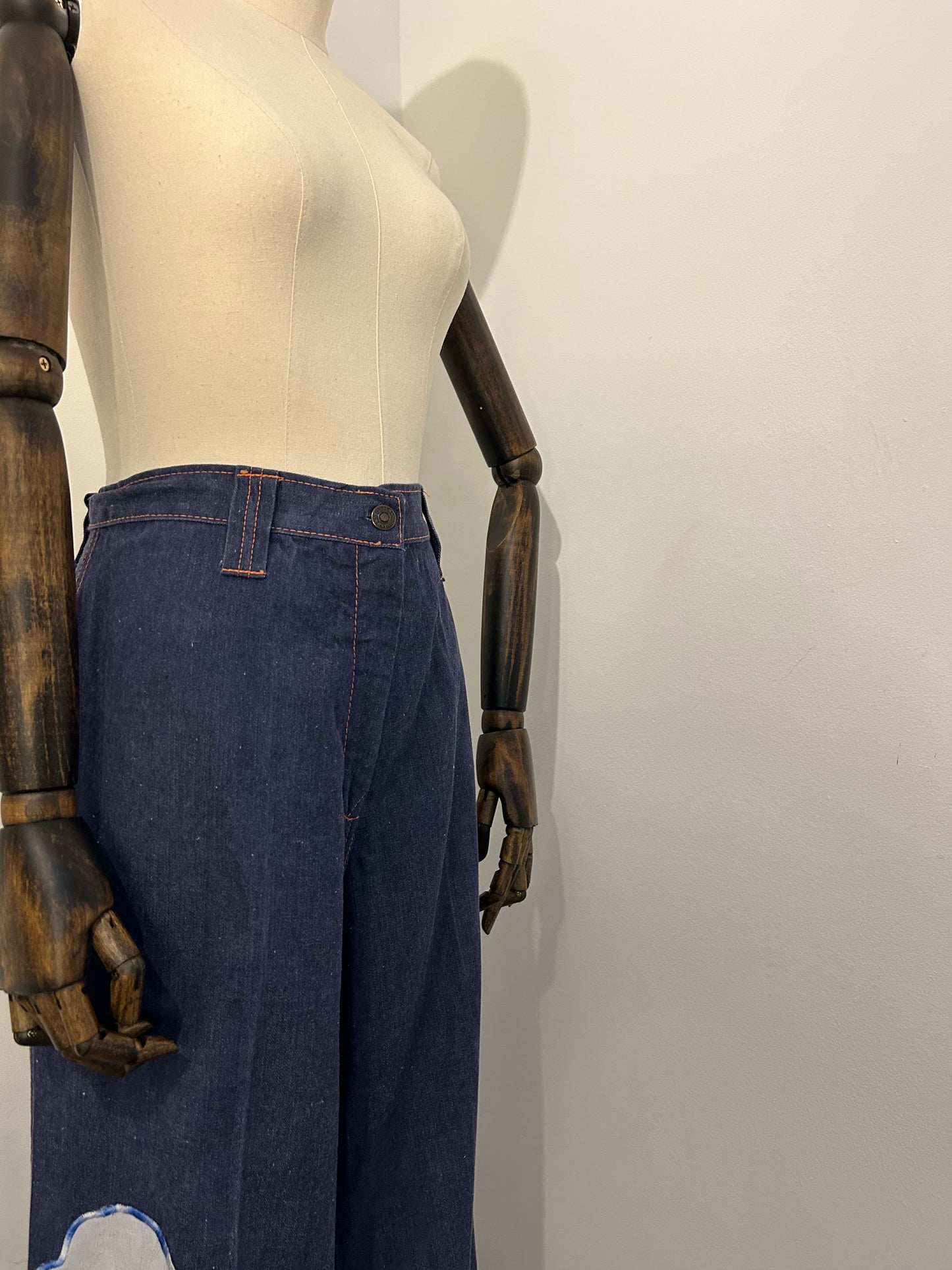 Patchwork 1970s Flares