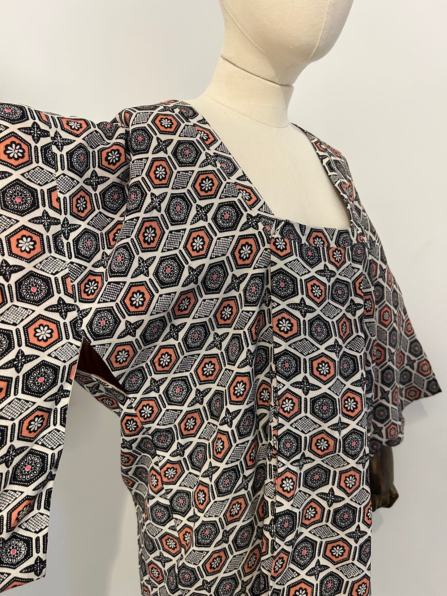 Geometric Printed Haori