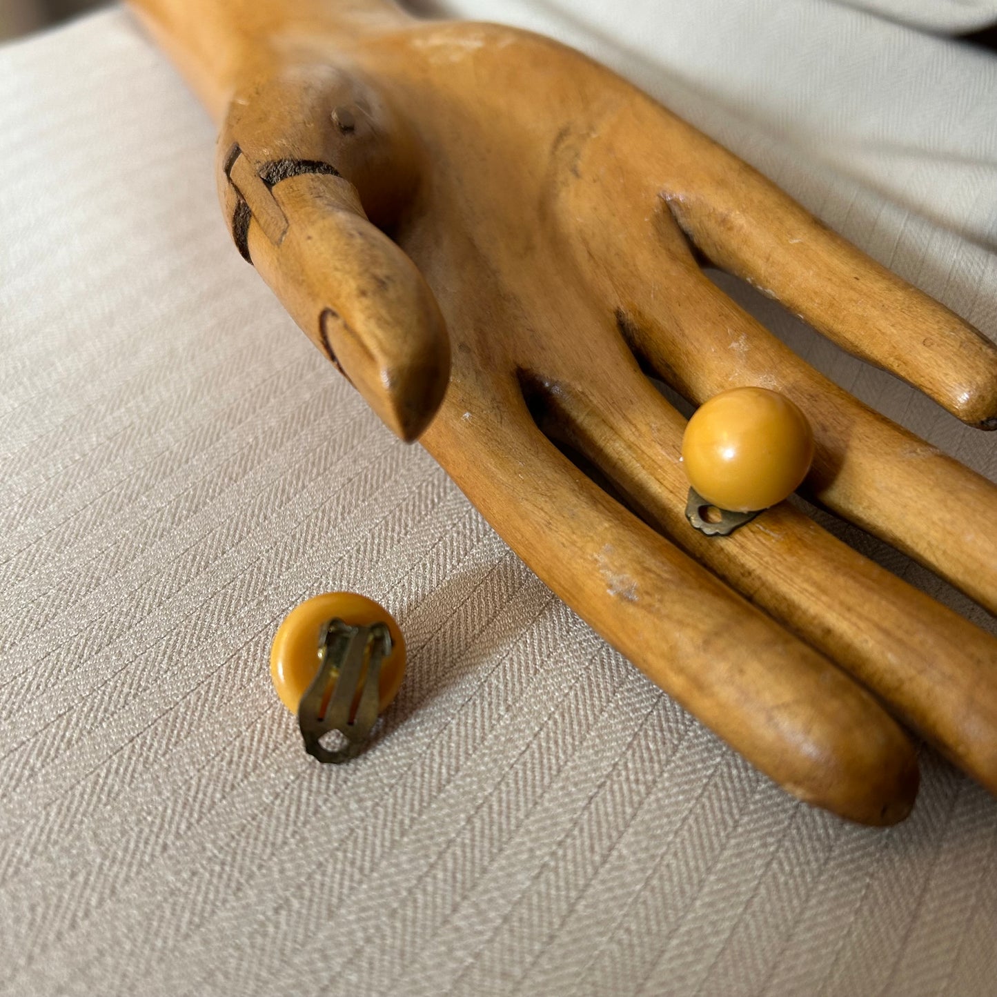 Small Yellow Clip On
