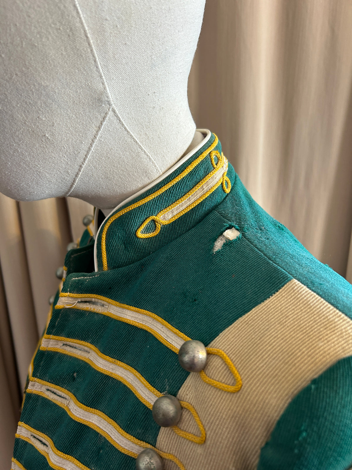 Distressed Band Jacket