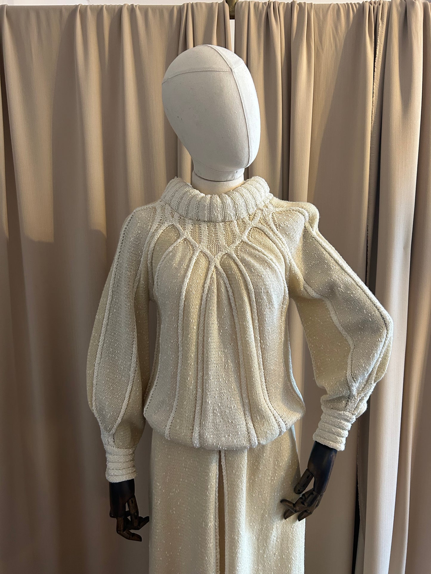 Mary Farrin Knitted Two Piece