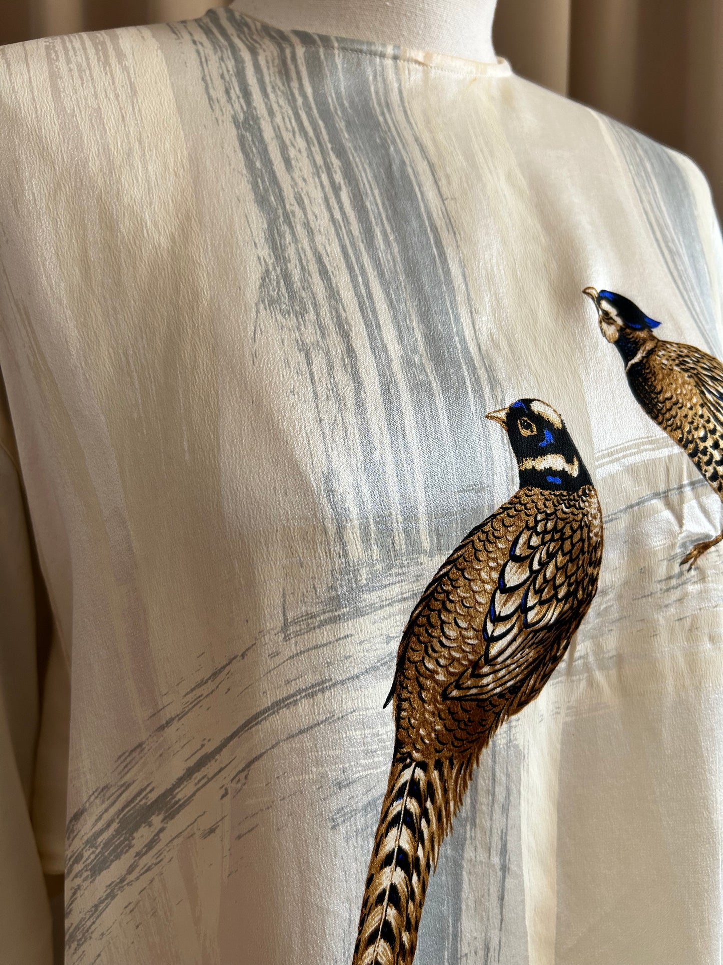 Silk Pheasant Blouse