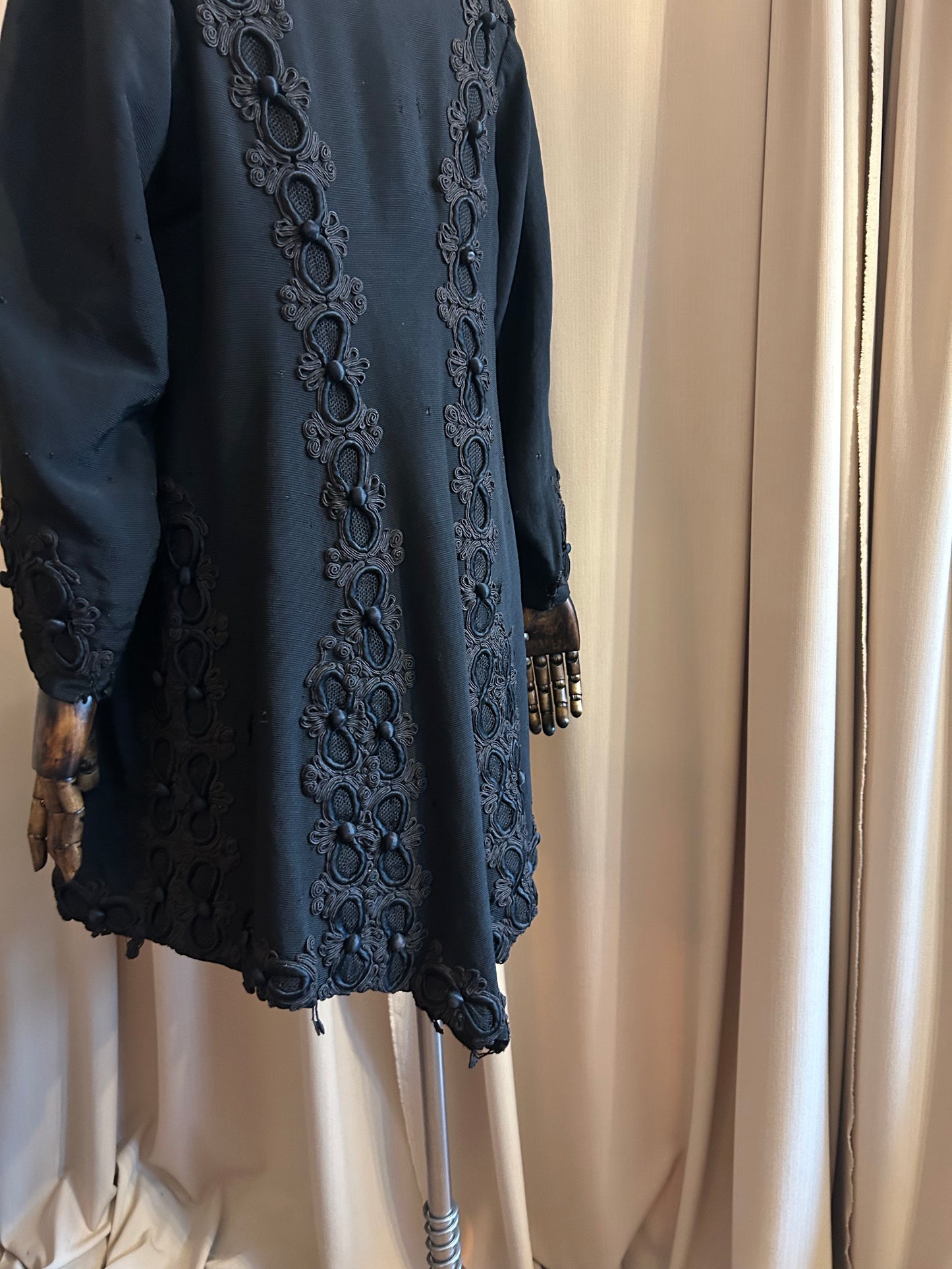 Victorian Embellished Mourning Jacket