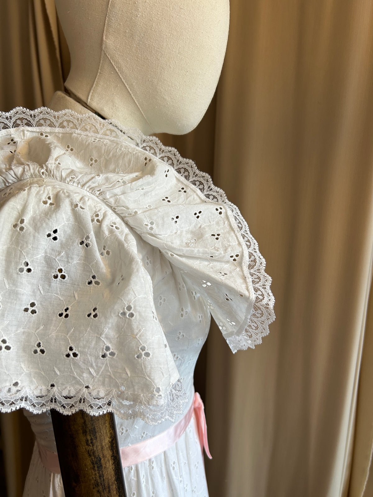 Brodierie Anglais Gown
