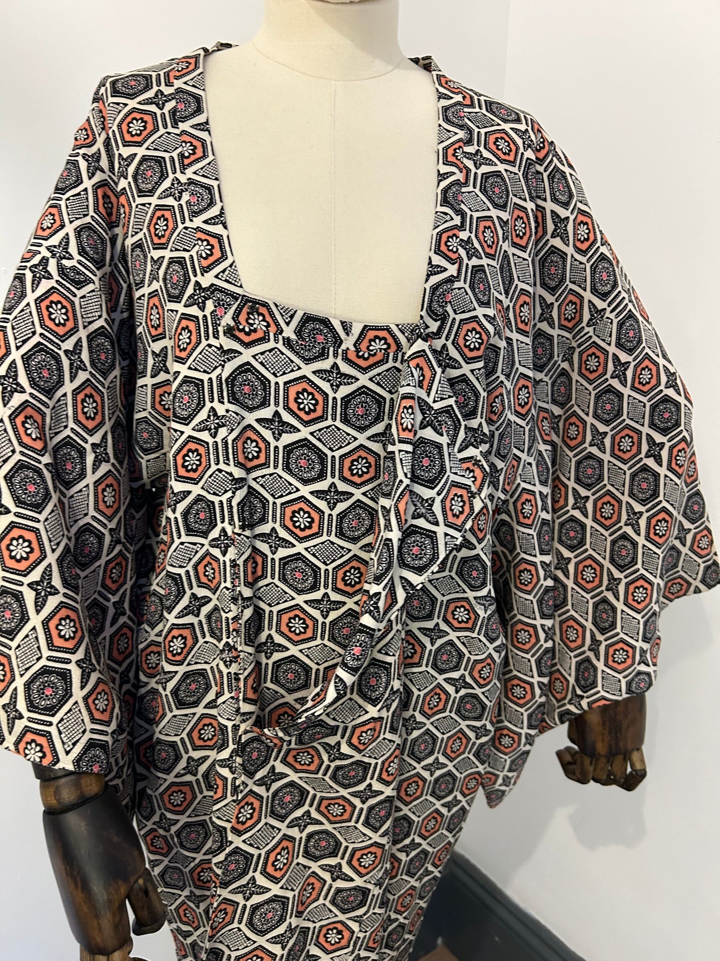 Geometric Printed Haori