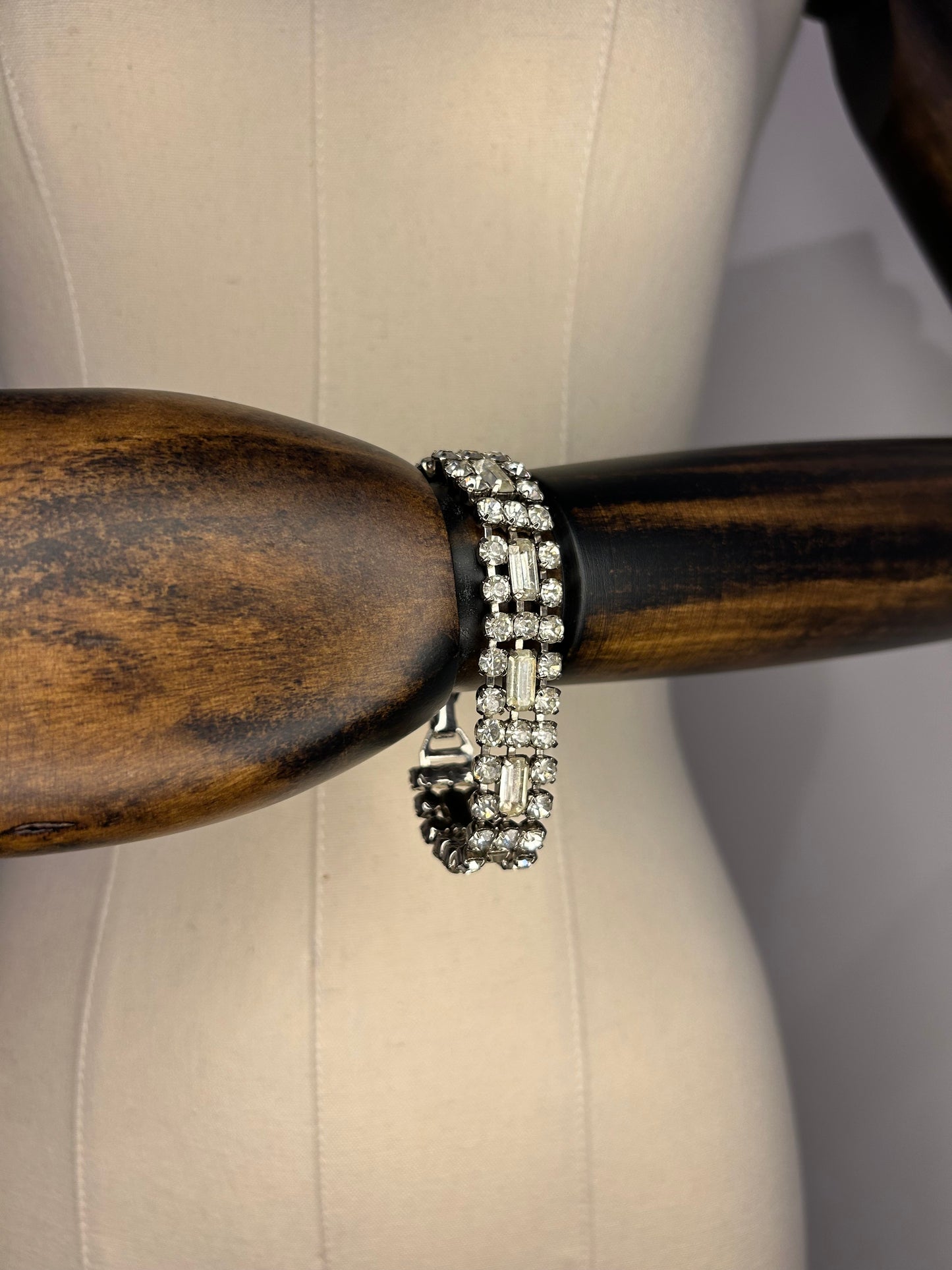 Diamanté Art Deco Style Bracelet