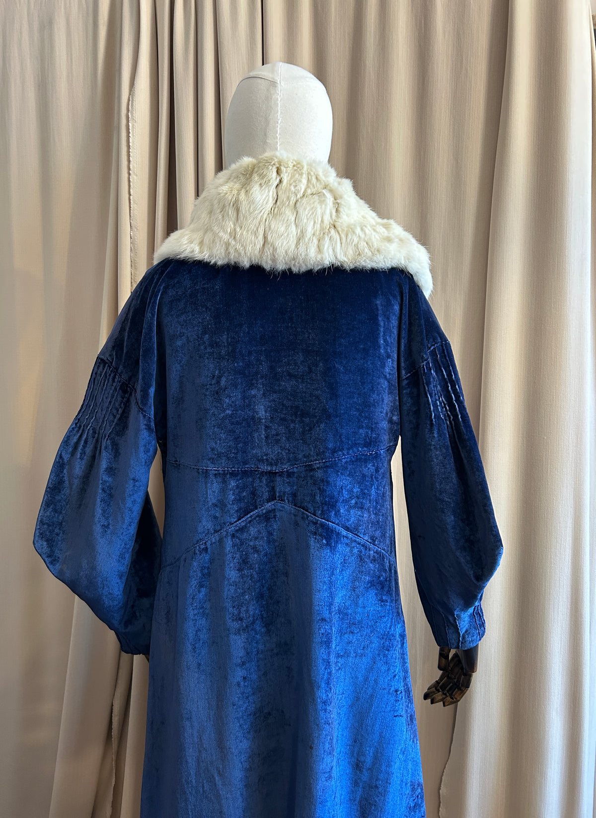 20s Velvet Opera Coat