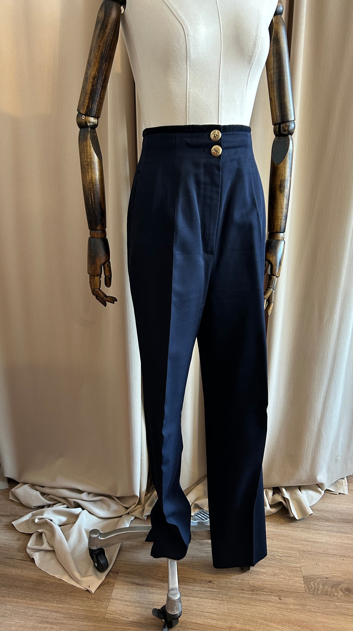 Navy Trouser Suit