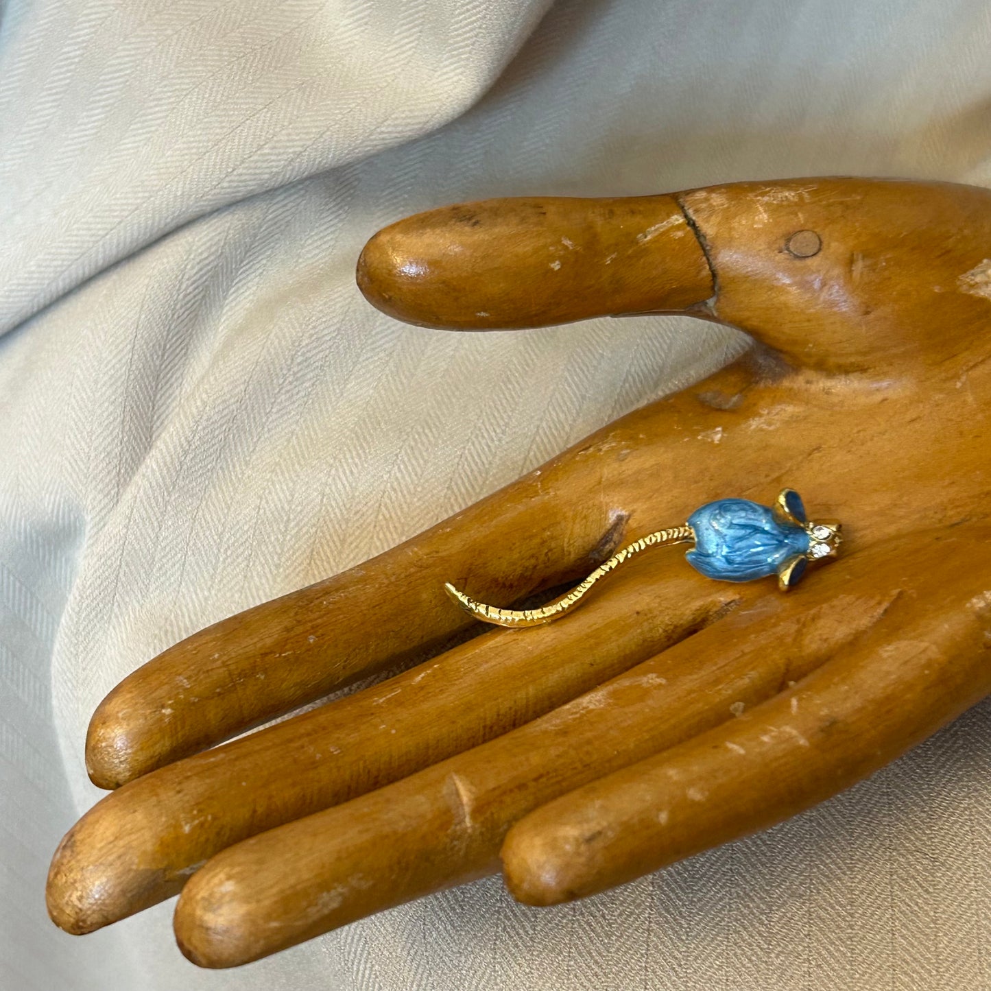 Tiny Mouse Brooch