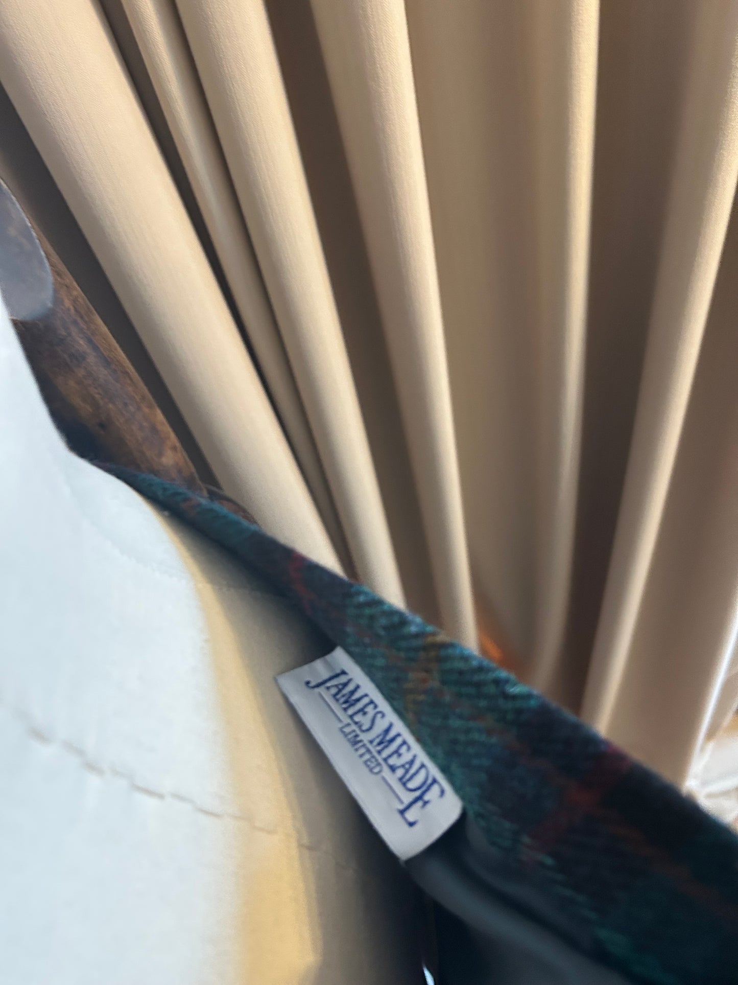 Tartan Wool Box Pleat Skirt