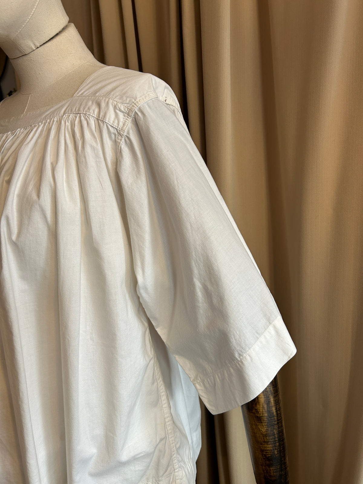 Irish White Cotton Blouse