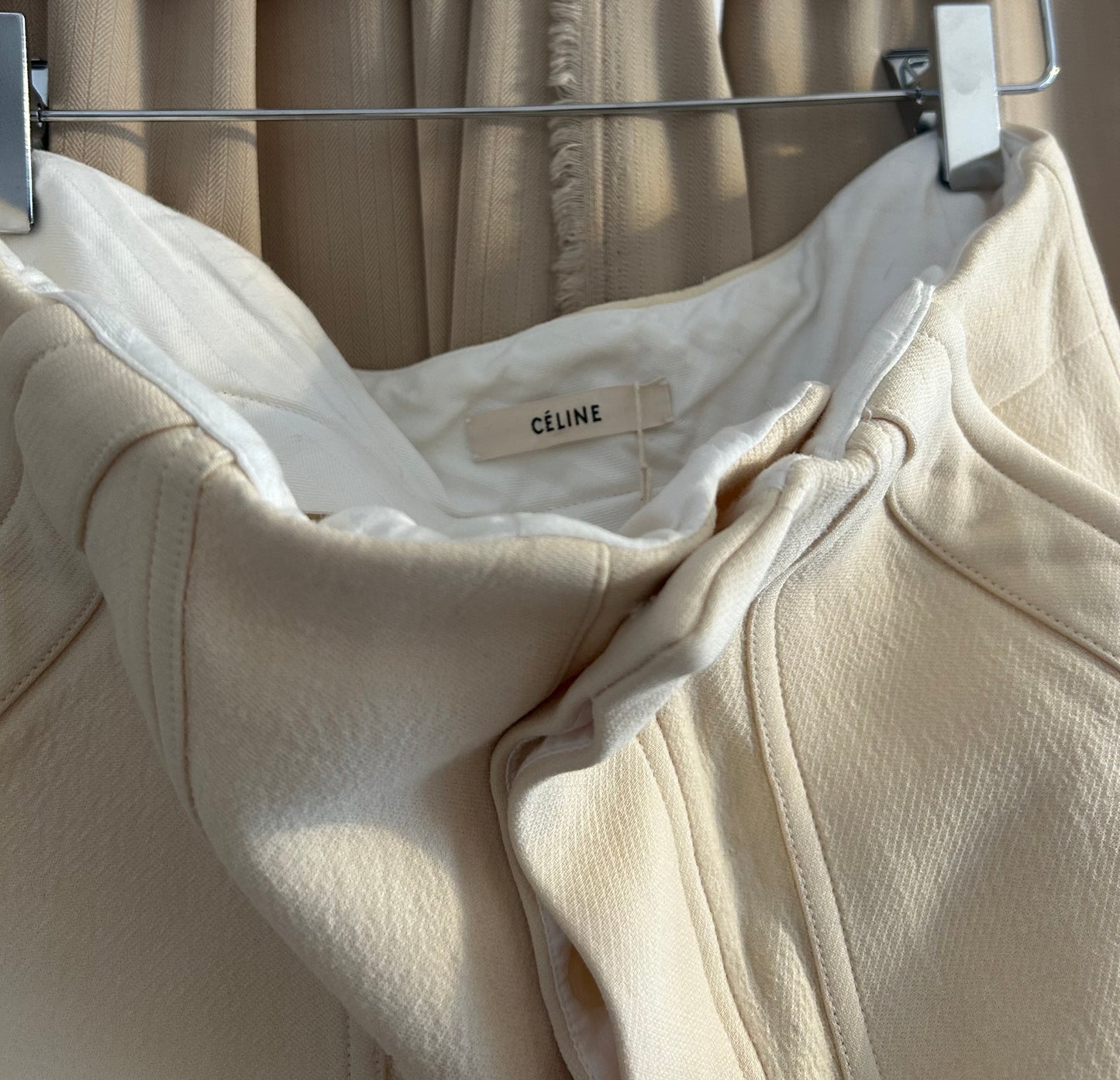 Celine Chalk Trousers