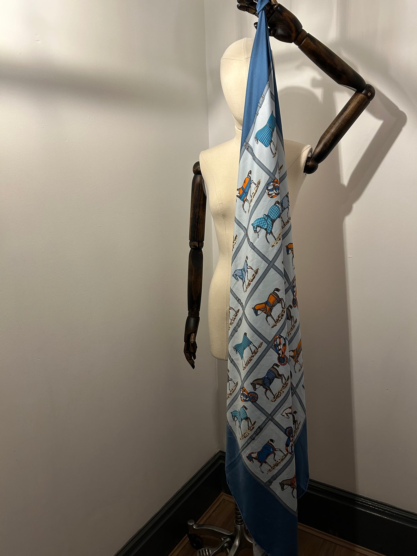 Hermes Large Silk Scarf