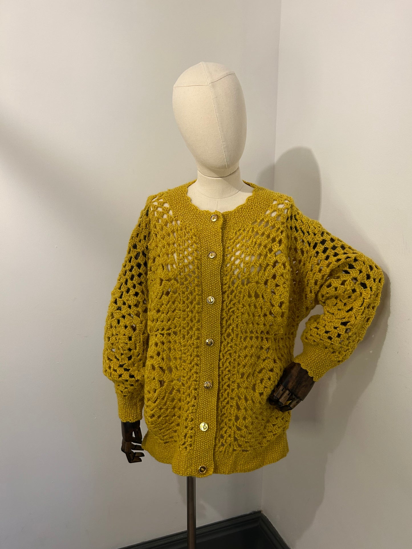 Golden Mustard Cardigan
