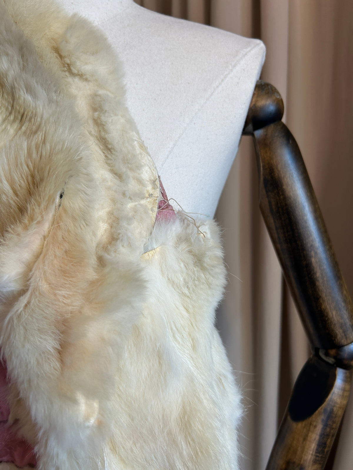 20s Fur Lined Gillet