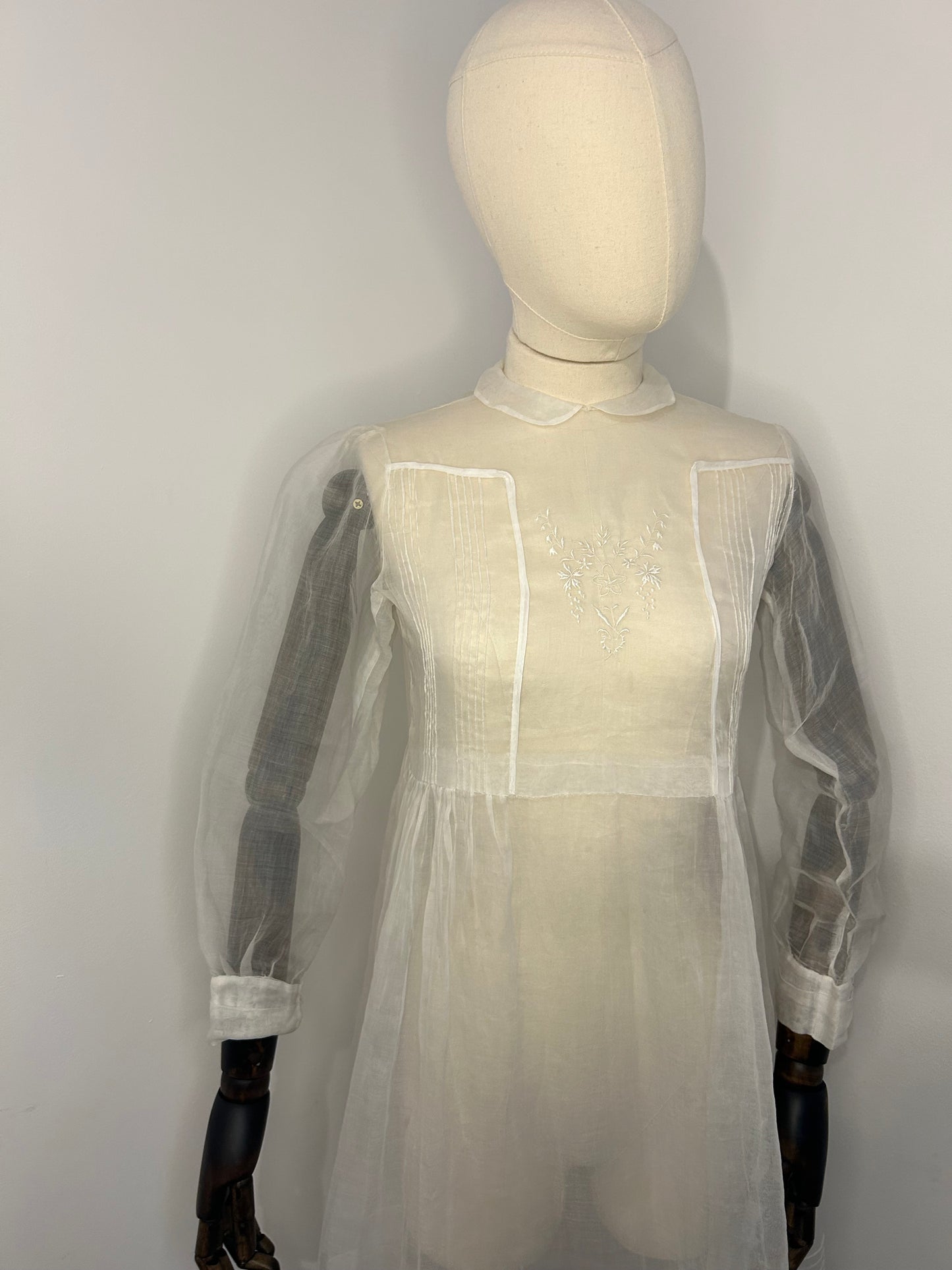 Antique Sheer Victorian Nightgown