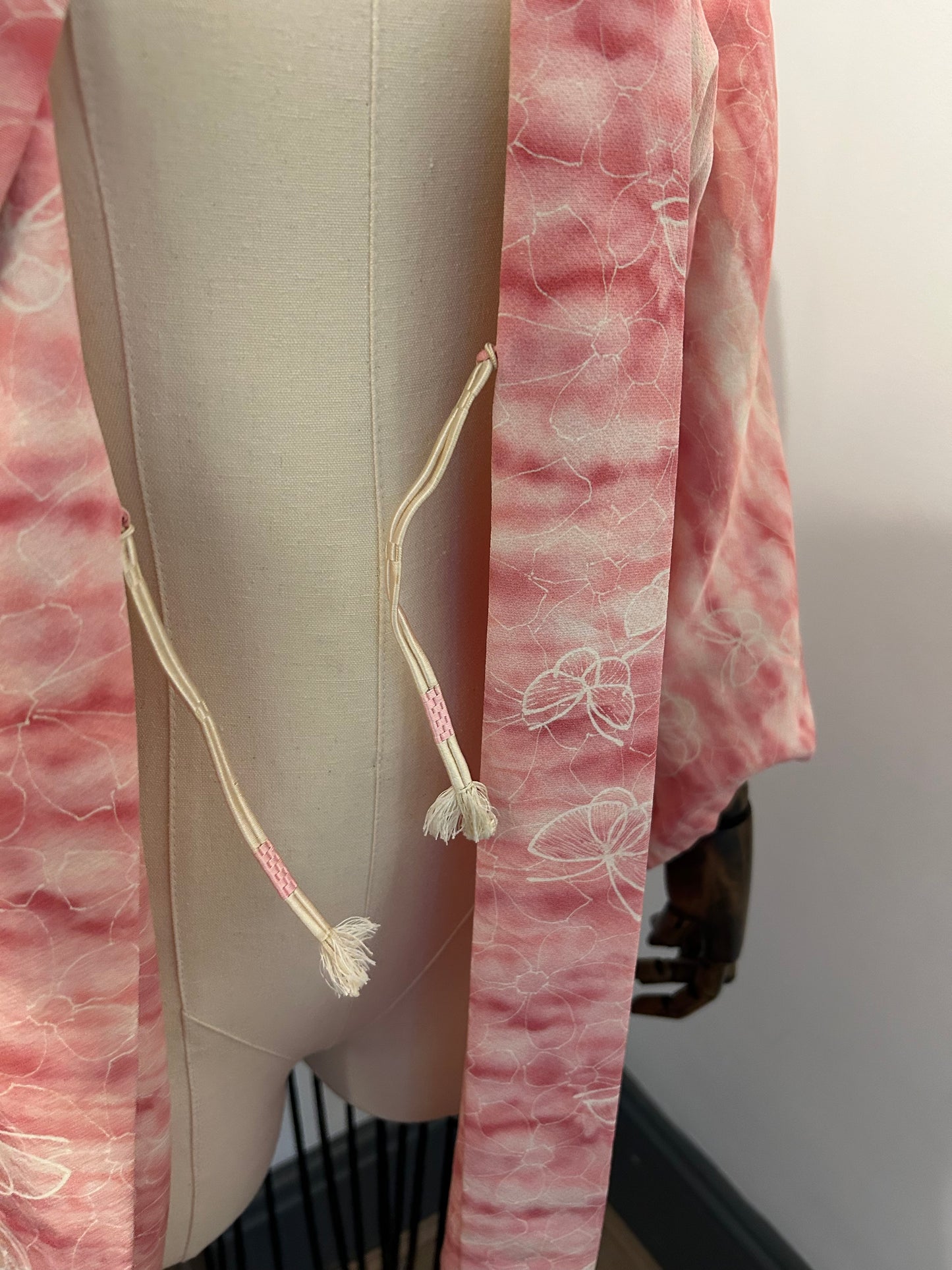Pink Fringed Haori