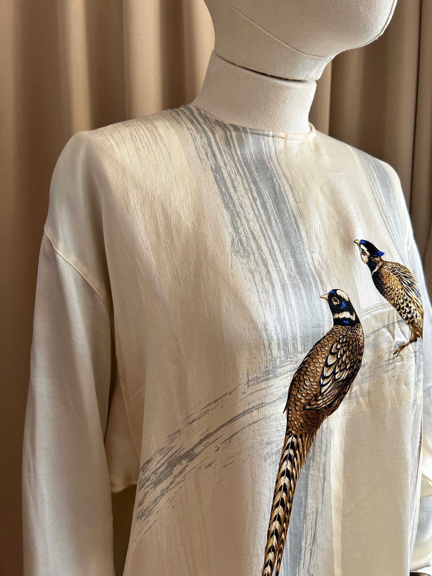 Silk Pheasant Blouse