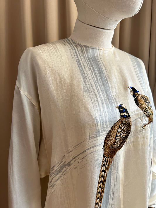 Silk Pheasant Blouse