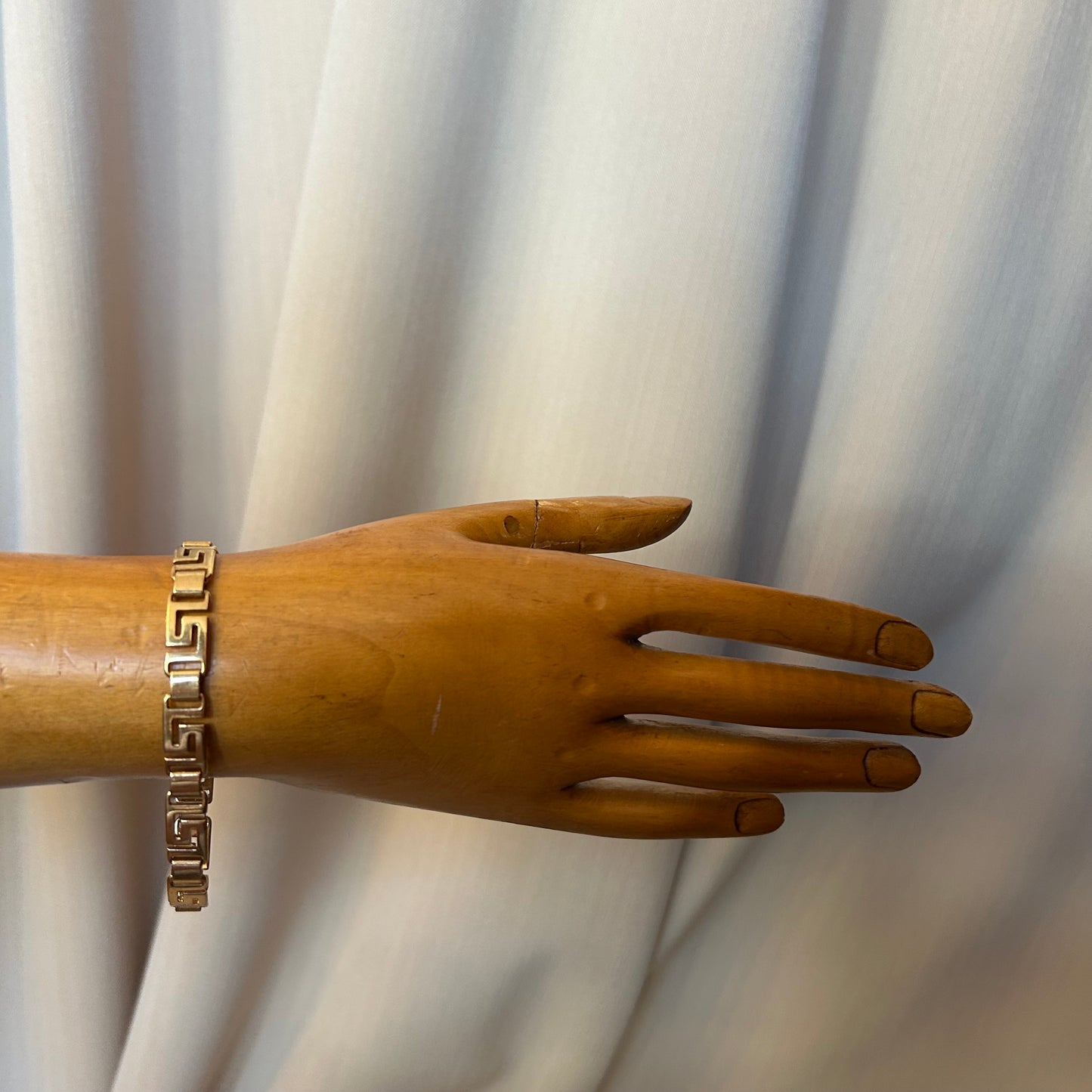 Greek Key Link Bracelet