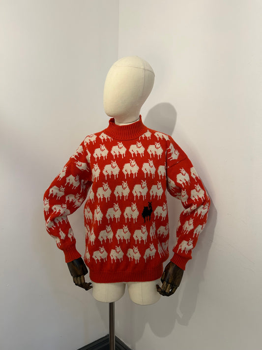 Lady Diana's Black Sheep Jumper