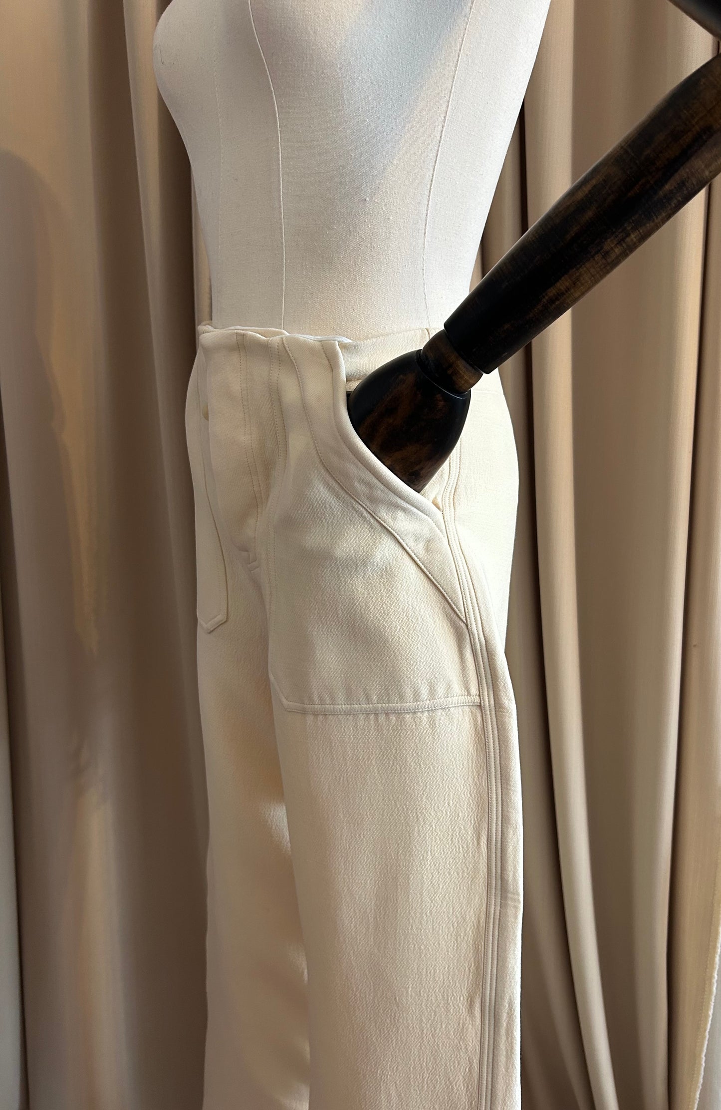 Celine Chalk Trousers