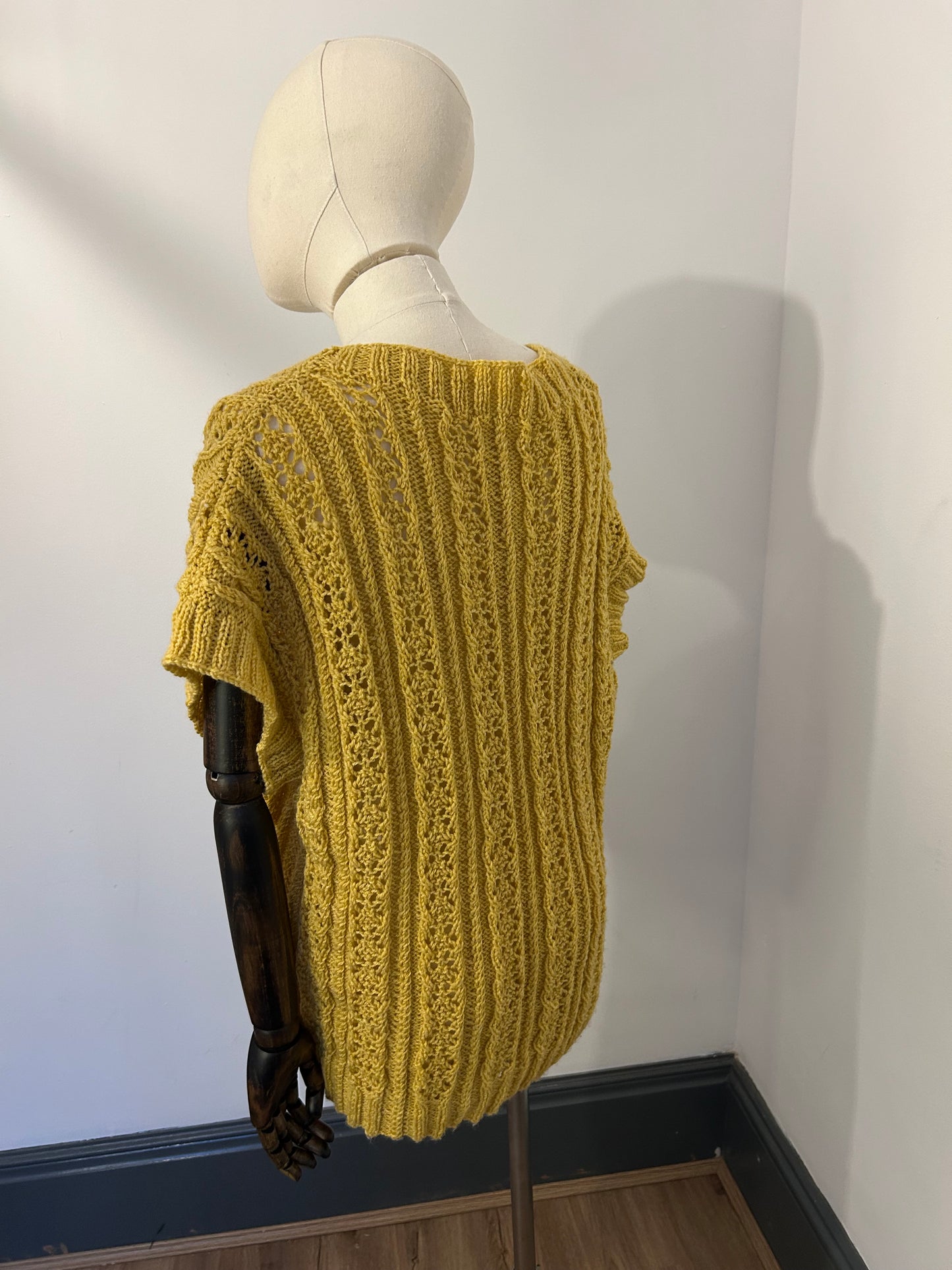 Golden Knitted Tank