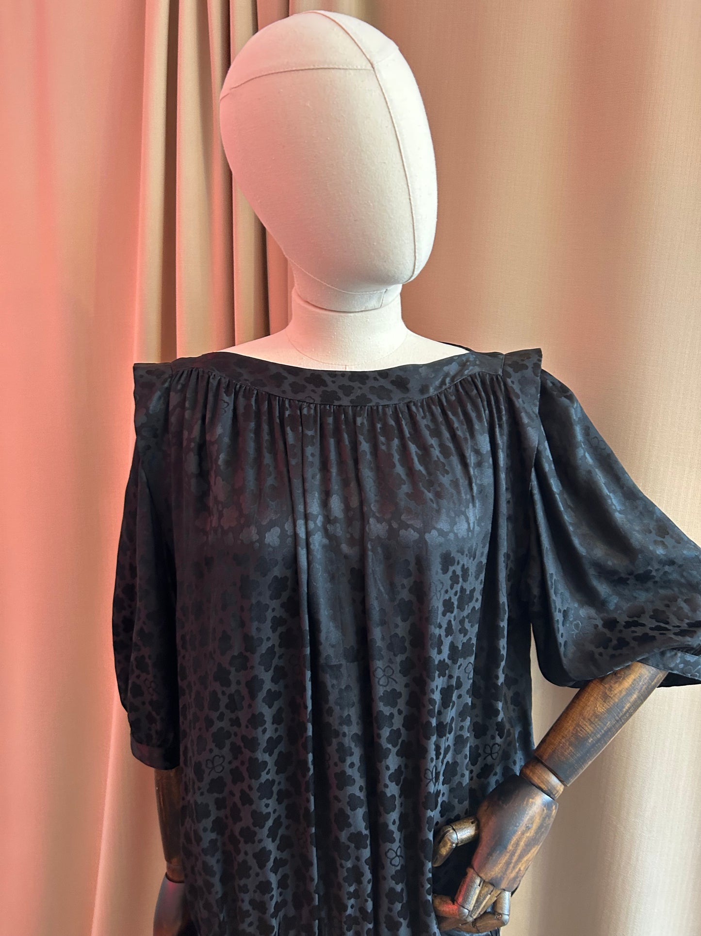 Silk Fenwick Drop Waist Dress