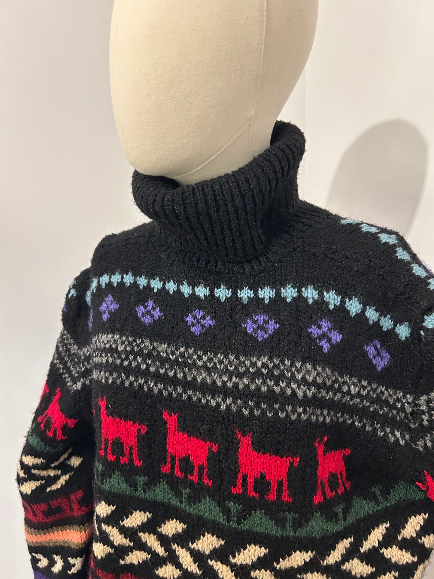Llama Knitted jumper